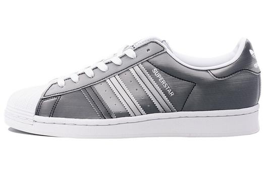 Кроссовки Adidas Originals Originals Superstar Fashion Casual Skate Shoes Unisex Gray Silver