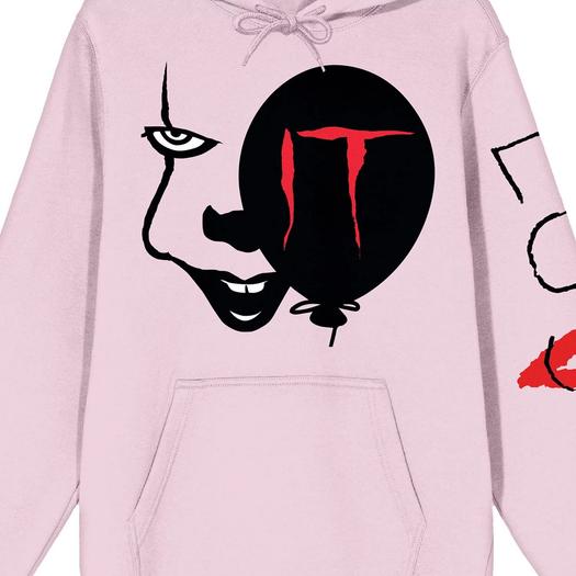 Мужская толстовка с рисунком It Chapter 2 Pennywise Face Licensed Character