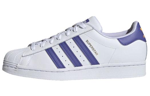 Кроссовки Adidas Superstar 'White Crew Yellow'