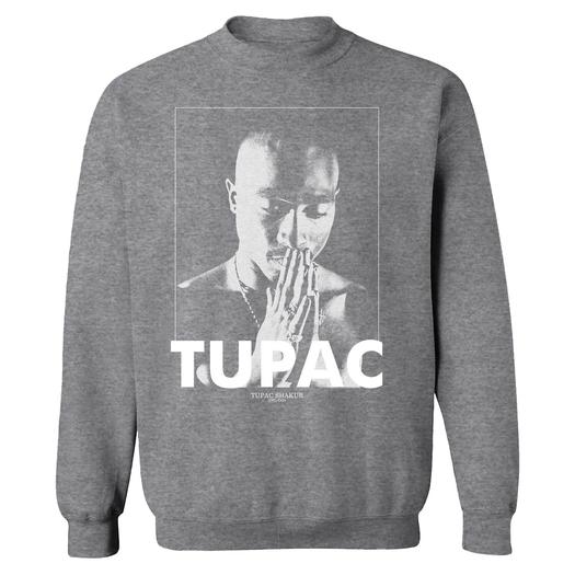 Мужской свитшот Tupac Praying Hands Licensed Character