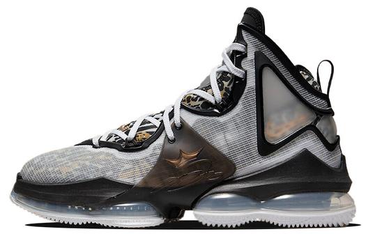 Кроссовки Nike LeBron 19, серый/черный