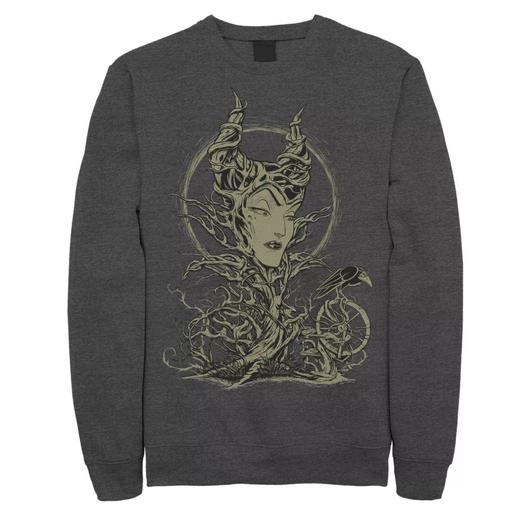 Мужской свитшот Disney Sleeping Beauty Maleficent Crow Branches Licensed Character