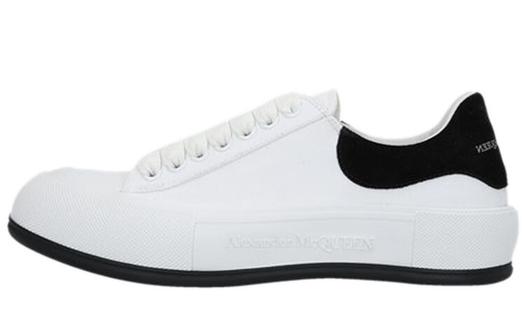 Мужские кроссовки Alexander McQueen Deck, белый/черный