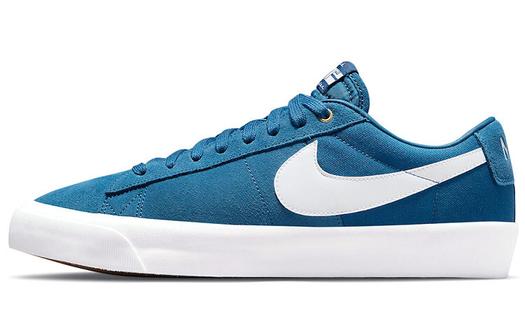 Кроссовки Nike Sb Zoom Blazer Low Pro Gt, синий/белый