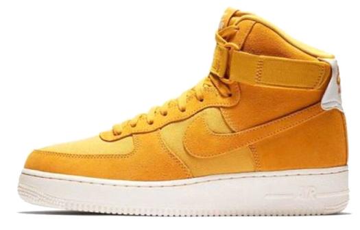 Кроссовки Nike Air Force 1 High '07 Suede Yellow Ochre