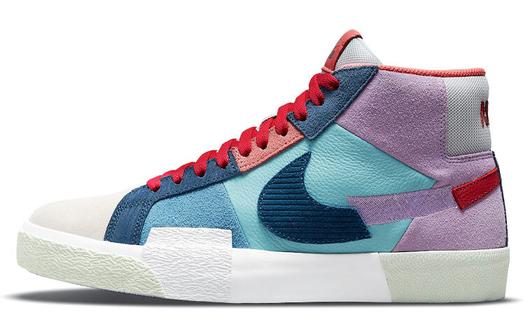Кроссовки Nike Blazer Mid Mosaic, разноцветный