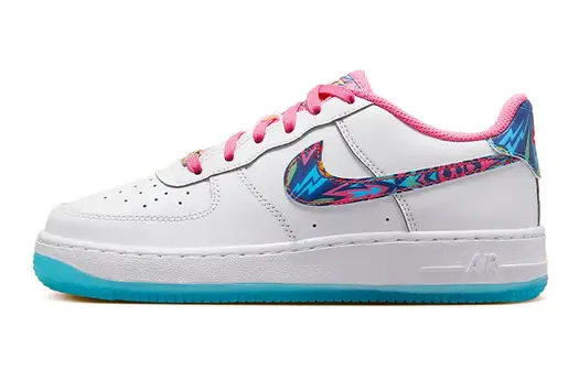 Кроссовки Nike Air Force 1 Low '07 All-Star 2023 (GS), белый/розовый