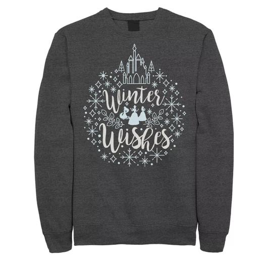 Мужской свитшот Disney Princesses Winter Wishes Licensed Character
