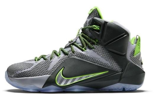 Кроссовки Nike LeBron 12 Dunk Force, черный