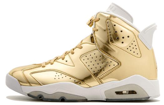 Кроссовки JORDAN 6 Retro Pinnacle Metallic Gold