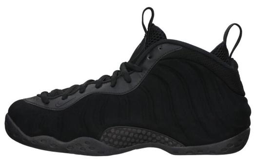 Кроссовки Nike Air Foamposite One Black Suede