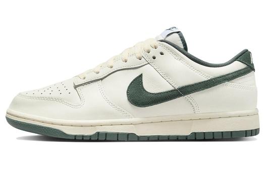 Кроссовки Nike Dunk Low, белый/зеленый
