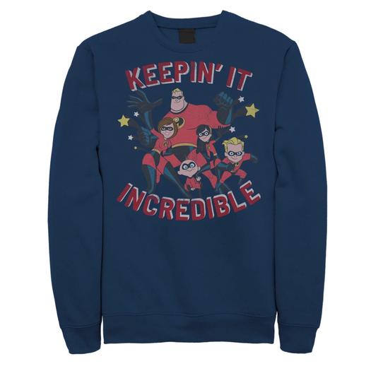 Мужской свитшот Disney/Pixar Incredibles Keepin It Licensed Character