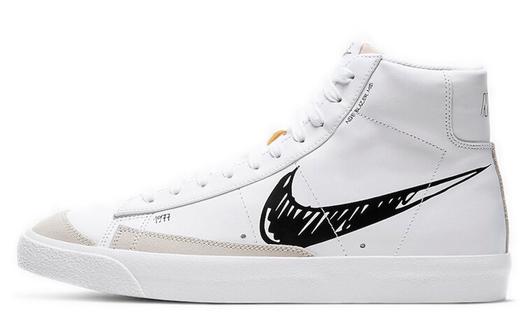 Кроссовки Nike Blazer Mid 77, белый/черный
