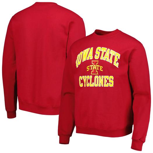 Мужской пуловер с высоким мотором Cardinal Iowa State Cyclones Champion