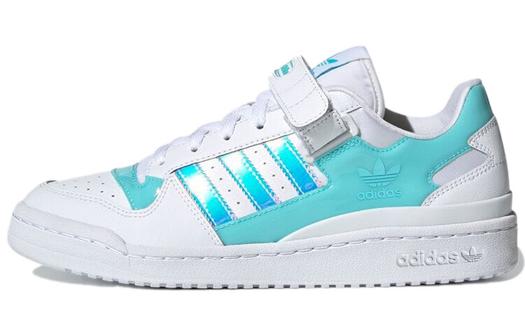 Кроссовки Adidas Originals Forum Low Cloud White Pulse Aqua