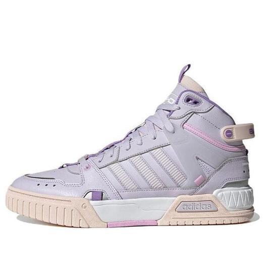 Кроссовки Adidas Neo D-PAD Mid Tennis Shoes 'Silver Dawn', цвет silver dawn / silver dawn / wonder quartz