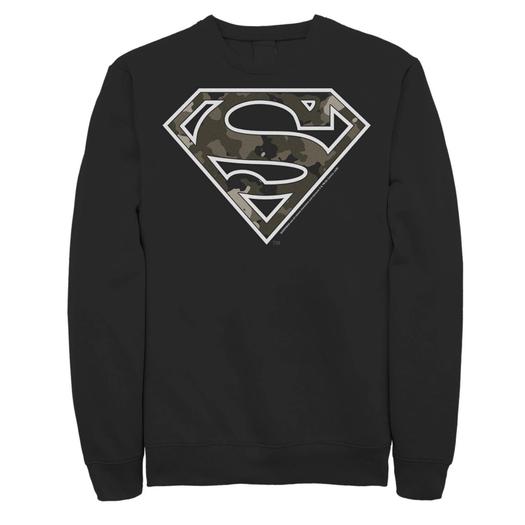 Мужской свитшот с камуфляжным логотипом DC Comics Superman Licensed Character