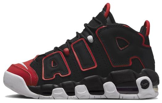 Кроссовки Nike Air More Uptempo 96, красный/черный