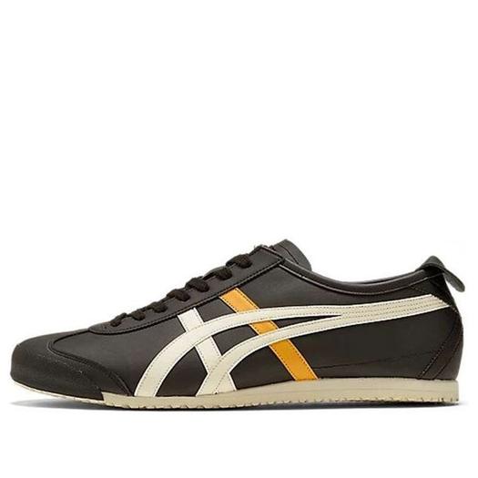Кроссовки Onitsuka Tiger MEXICO 66 Shoes 'Black White Yellow', черный