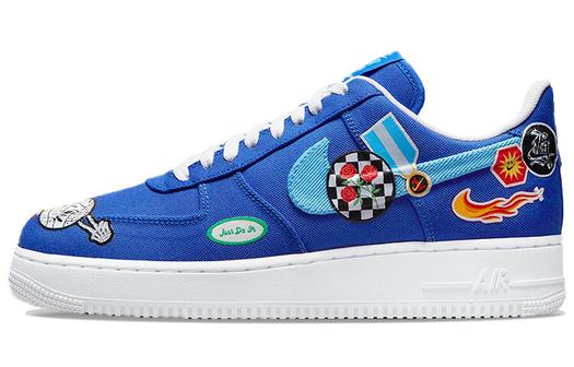 Кроссовки Nike Air Force 1 Low '07 PRM, синий/белый