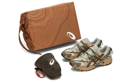Кроссовки для активного отдыха Asics Gel-Kahana TR унисекс, темный хаки