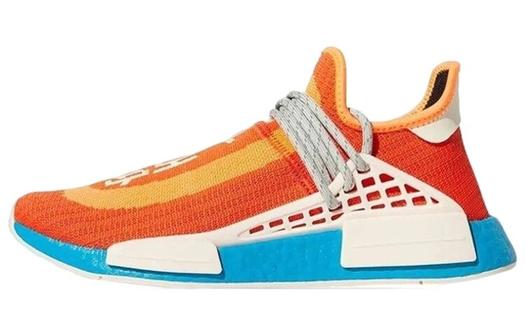 Кроссовки Adidas Originals Pharrell Hu Lifestyle Unisex, оранжевый/синий