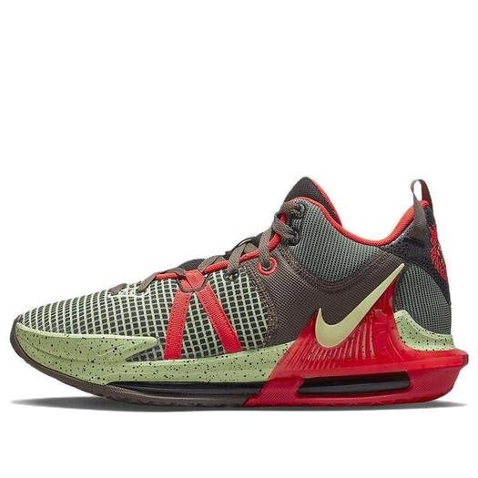 Кроссовки Nike LeBron Witness 7 EP 'Black Crimson Alligator', черный