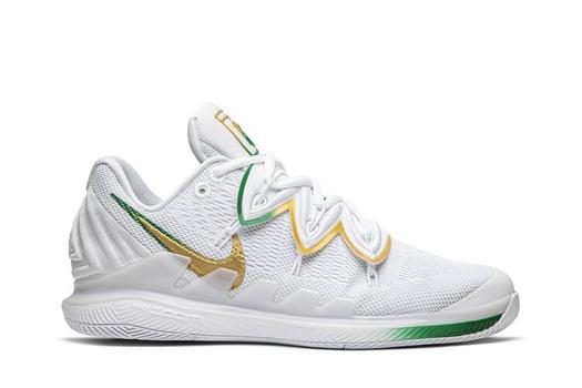Кроссовки Nike Kyrie Irving x Nick Kyrgios x Air Zoom Vapor X 'Clover', белый