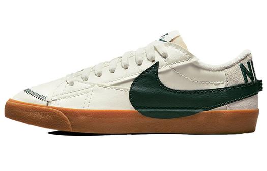 Кроссовки Nike Blazer Low 77 Jumbo, белый/темно-зеленый