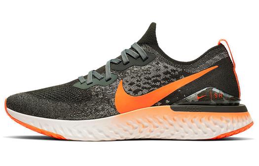 Кроссовки Nike Epic React Flyknit 2, черный/оранжевый