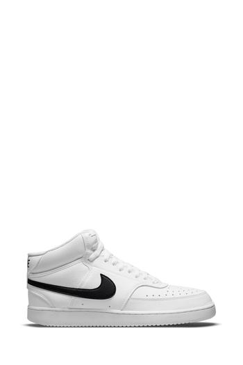 Спортивные кроссовки Court Vision с вырезом на щиколотке Nike, черный