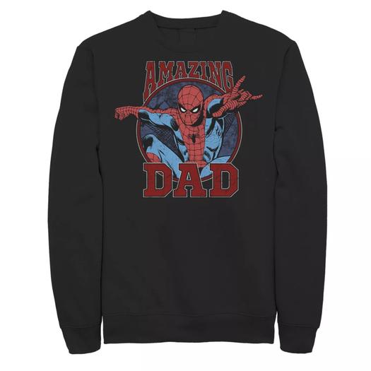 Мужской свитшот Spider-Man Amazing Dad Marvel