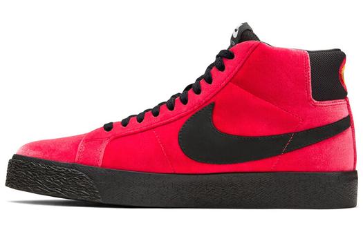 Кроссовки Nike Sb Zoom Blazer Mid, красный/черный