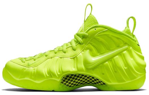 Кроссовки Nike Foamposite Pro Vintage Basketball, светло-зеленый