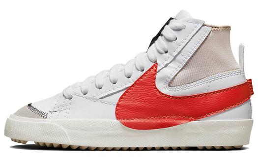 Кроссовки Nike Blazer Mid 77 Jumbo, белый/красный