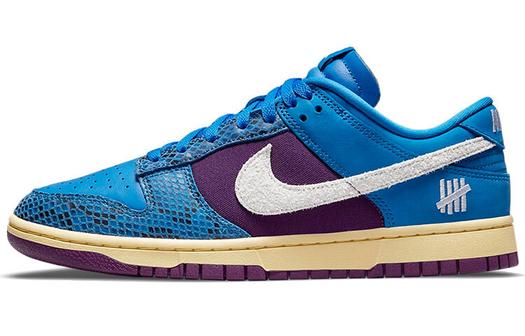 UNDEFEATED × Nike Dunk Low 5 On It Dunk против AF1