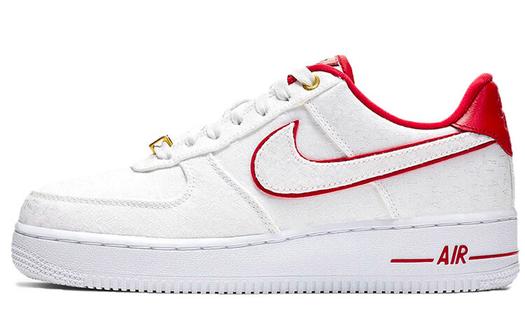 Кроссовки Nike Air Force 1 Low Lux White Red Women's