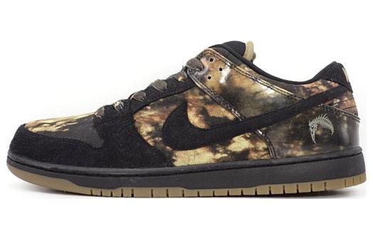 Кроссовки Nike Sb Dunk Low Pushead 2, черный/коричневый