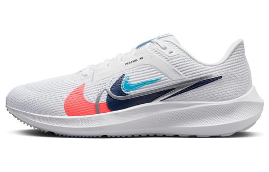Кроссовки Nike Pegasus 40 Premum, белый/разноцветный