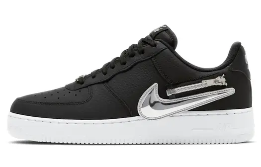Кроссовки Nike Air Force 1 Low Zip Swoosh Black