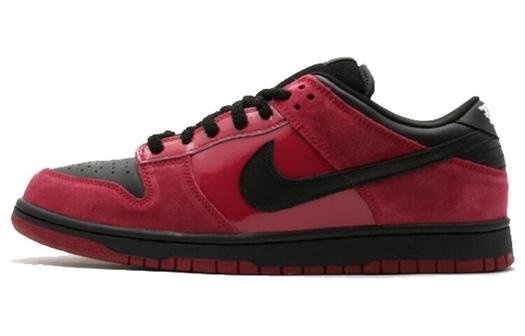 Кроссовки для скейтбординга Nike Dunk SB Low, красный/черный