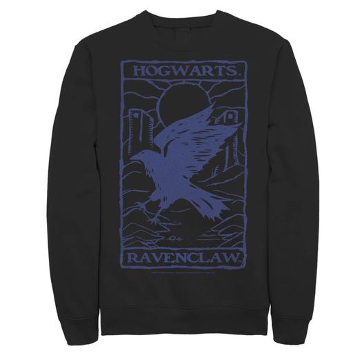 Мужская толстовка с винтажным плакатом «Гарри Поттер Равенкло» Harry Potter