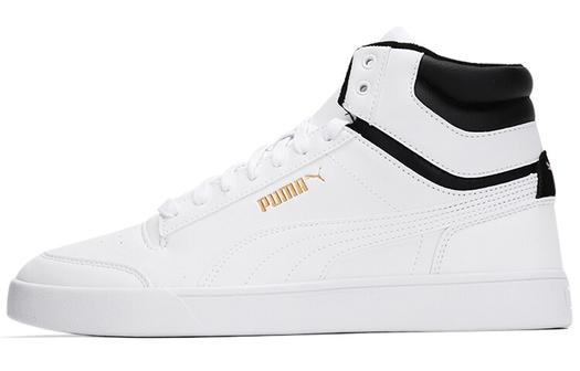 Кроссовки Puma Shuffle Mid WTR 'White Black Team Gold'