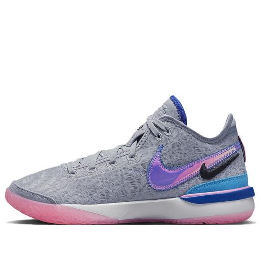 Кроссовки Nike Zoom LeBron NXXT Gen 'Wolf Grey Pink Spell', серый