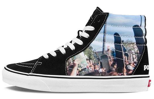 Кроссовки Sk8 Moca X Frances Stark X Vans-Hi 'Poets On The Pyre Iii 2015'