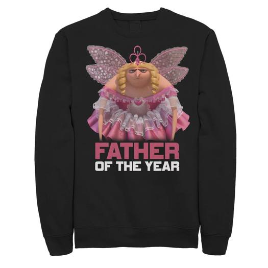 Мужской свитшот Despicable Me Minions Gru Fairy Father Licensed Character