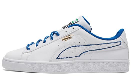 Кроссовки Puma Basket New Heritage 'White Royal'