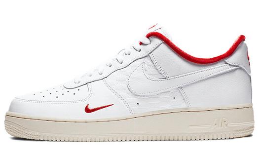 Кроссовки Nike Air Force 1 Kith низкие, белый/красный