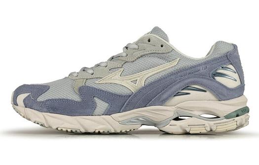 Кроссовки Mizuno Wave Rider 10 Unisex, серый/темно-синий